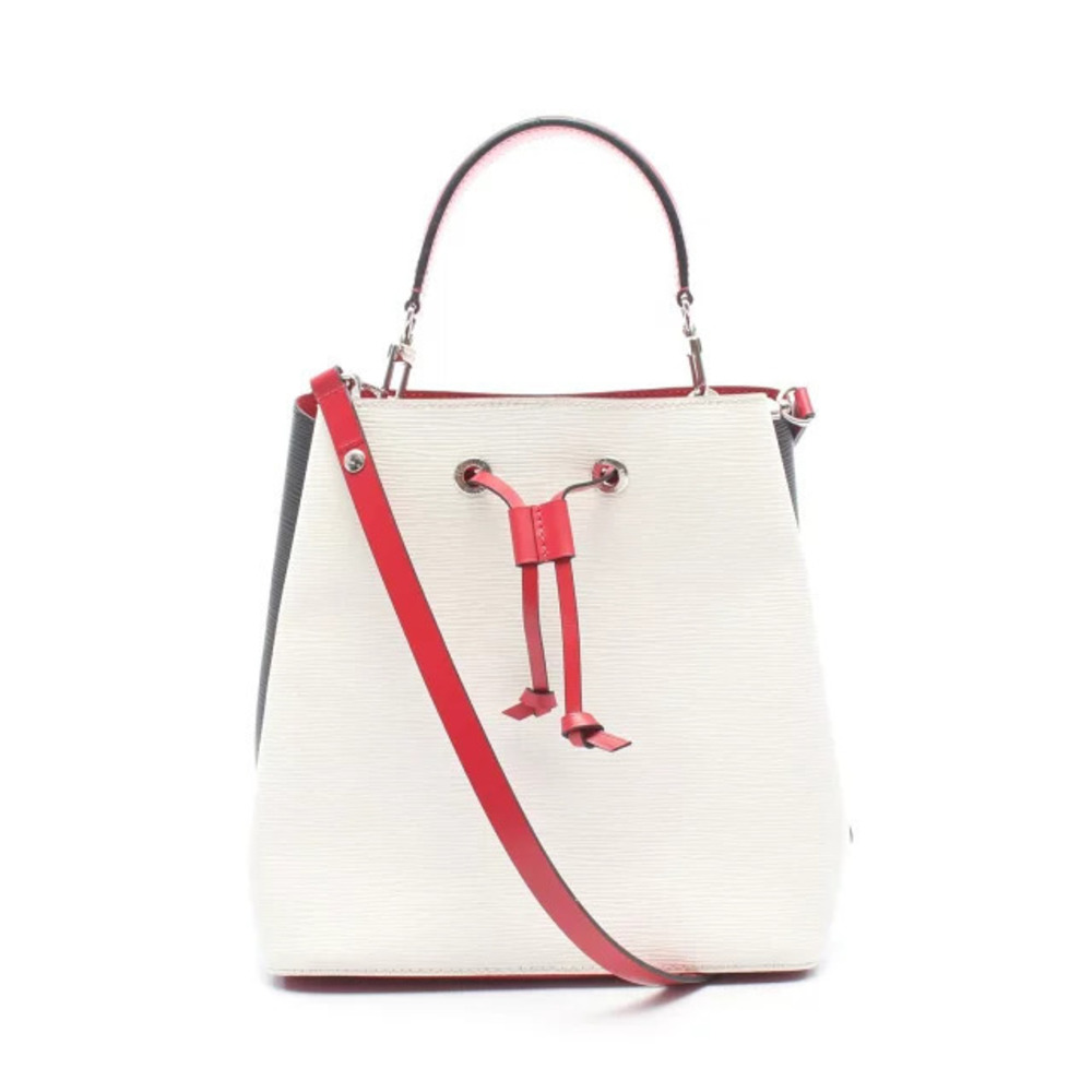 Louis Vuitton Neo Noe Tricolore Epi Blanc White Handbag Leather Bag